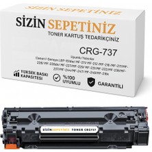 Sizinsepetiniz Canon 737 Toner Kartuş | MF-217W / MF-244DW / MF-232W