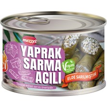 Mezzet El Yapımı Acılı Yaprak Sarma 400 gr - Vegan Katkısız Koruyucusuz