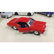 Birlik Oyuncak Oyuncak Metal Model Araba 1/36 Çek Bırak 1965 Buick Riviera Kırmızı