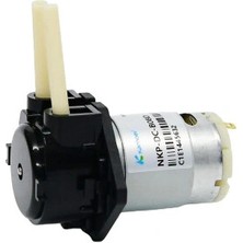 Voltaj Kamoer 12V Peristaltik Sıvı Pompası - NKP-DC-B08D Siyah