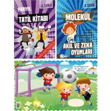 Molekül Yayınları Atom Karınca 4.sınıf Yarıyıl Tatil Kitabı