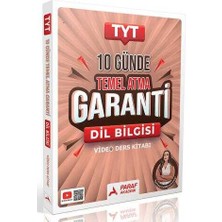 Paraf Yayınları Paraf Akademi TYT Dilbilgisi 10 Günde Temel Atma