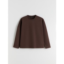 Lc Waikiki Yeni Sezon Bisiklet Yaka Kadın Sweatshirt