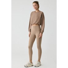 Urban Beat Mıcha Kadın Vizon Sweatshirt