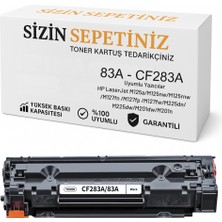 Sizinsepetiniz 83A Muadil Toner CF283A | Hp M201N – M225DW Net Baskı