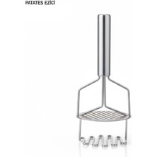 Dorsa Çelik Patates Ezici Yüksek Kalite Kırılmaz Materyal