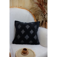 Elvya Cross | Welsoft Jakarlı Dekoratif Kırlent Kılıfı 43X43 - Ztcross