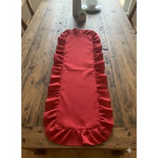 Doğa Teks Home Duck Keten Kırmızı Runner (45 X100)