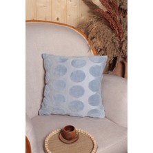 Elvya Luna | Welsoft Jakarlı Dekoratif Kırlent Kılıfı 43x43 cm - ZTLUNA0