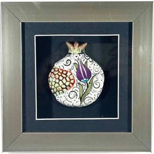 Çini Evi Mor Asalet – Iznik Çinili Nar Plaket