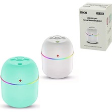 Go İthalat Mini USB Şarjlı - Işıklı Hava Nemlendirici - Buhar Makine - Koku Giderici 2W Dc 5V - 350MA (5263)