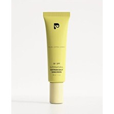 Pelcare Supernatural Saffron 30 SPF Güneş Kremi Tüm Cilt Tipleri İçin Alkol İçermeyen Suya Dayanıklı