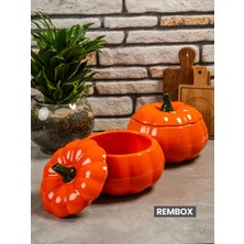 Dorsa 2'li Büyük Boy Kabak Şekerlik 2 Adet Set