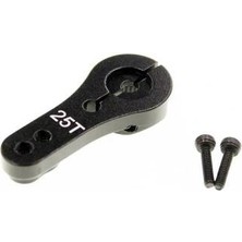 Voltaj 25T Servo Motor Kolu - Siyah