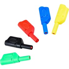 Swion IC-238E Banana Jak Korumalı Uç 4mm CX-2074 Siyah