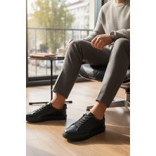 Enoch Erkek Günlük Spor Ayakkabı Kalın Tabanlı Sneaker Minimalist Düz ve Sade Urban Model