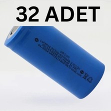 Orion 32 Adet 32700 Pil Lifepo4 3.2V 6000 Mah 3c IFR32700 Mavi