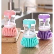 Dorsa Armın3 Deterjan Hazneli Bulaşık Yıkama Fırçası