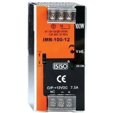 Voltaj IMR-100-24 - 100W 24VDC 4.2A Ray Montajlı Kapalı Tip Mini Güç Kaynağı