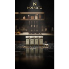 Nobrelto 5 Parça Standlı Baharatlık Seti - Cam Kavanozlu Dekoratif Baharat Takımı, Nane, Kimyon, Susam Etiketli Mutfak Düzenleyici