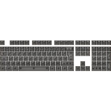 Gameraider Cherry Single Shot Pc (Full Set) Şeffaf Türkçe Keycap Set
