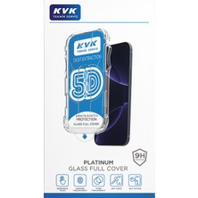 KVK Teknik Servis iPhone 17 Pro Max 5d Ekran Koruyucu – Toz Toplama Özellikli – 9h Cam – Tak & Kullan Montaj Aparatlı