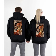 Shain 14 Şubat Sevgililer Günü Hediyesi Çift Kombin Sweatshirt Hoodie