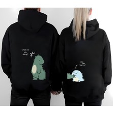 Shain Sevgililer Günü Hediyesi Çift Kombin Sweatshirt Hoodie