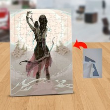 Asilmeydan Sisler Arasında Elf Kızı 99 Parça Puzzle Yapboz Tablo-1196-520