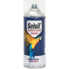 Selsil Rainbow Şeffaf Vernik 400 ml Akrilik Esaslı Boya İç ve Dış Mekan Kullanımı İçin