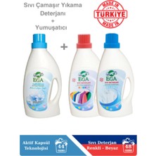 Ega Aktif Kapsül Teknolojili Lilyum Çamaşır Yumuşatıcısı Power Jel Sıvı Yıkama Deterjanı
