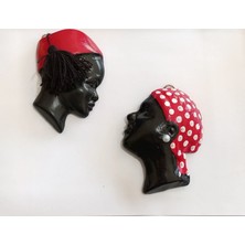 Retro Ruhu 1980 Ler Aşuk Ile Maşuk El Emeği Duvar Dekorasyon Süsü