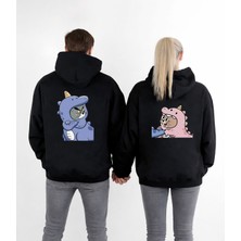 Shain Sevgililer Günü Hediyesi Çift Kombin Sweatshirt Hoodie