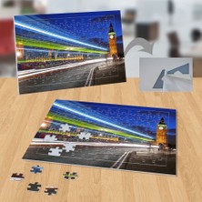 Asilmeydan İngiltere, Saat Kulesi, Londra 99 Parça Puzzle Yapboz-081528