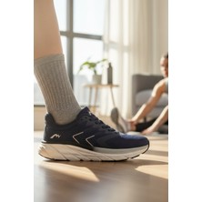 Enoch Erkek Spor Koşu ve Yürüyüş Ayakkabısı Ortopedik Tabanlı Nefes Alan Fileli Rahat Model