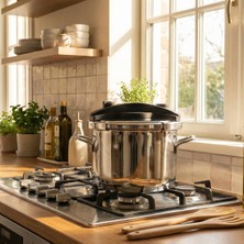 Güral Porselen Güral 7 Litre Çelik Düdüklü Tencere