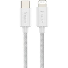 Iberry C105P Type-C To Lıghtnıng 27 W Hasır Kablo