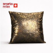 Smarto Relaxvdolgulu Kırlent Tekli Antibakteriyel Desenli Dekoratif  45X45 cm