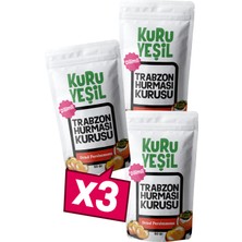 Kuru Yeşil Hurma Cipsi – 150 Gr – Trabzon Hurması – Cennet Hurması – Şekersiz – Kabuksuz – Doğal – 3x50 Gr