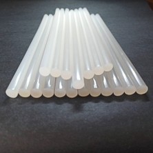 Silikon Çubuk 10 Adet Kalın Silikon Uç Büyük Silikon Çubuk Yedek Silikon Uç Silikon Yapıştırıcı