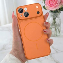 Fibaks iPhone 13/14 Uyumlu Kılıf 17 Pro Max Çevirici Magsafe Kamera Lens Korumalı Camlı Dönüştürücü