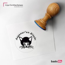 Baskı Life Kişiye Özel Kitap Damgası Kitap Mührü Kaşe Kitap Mühür Özel Damga 221