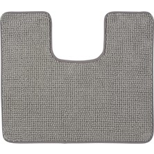 Ikea Toftbo Klozet Önü Paspası Gri-Beyaz 55X60 cm