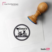 Baskı Life Kişiye Özel Kitap Damgası Kitap Mührü Kaşe Kitap Mühür Özel Damga 88