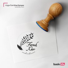 Baskı Life Kişiye Özel Kitap Damgası Kitap Mührü Kaşe Kitap Mühür Özel Damga 186