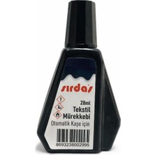 28 ml Tekstil Mürekkebi, Kıyafet Kaşesi Mürekkebi