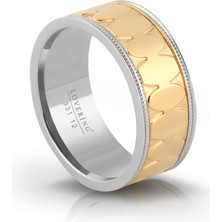 Lovering LVR331B Kadın Çelik Yüzük