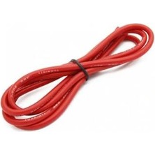 Voltaj 18 Awg Silikon Kablo Kırmızı - 1 Metre