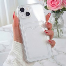 Fibaks Apple iPhone 13/14 Kılıf Kamera Koruma ve Köşe Korumalı Kartlıklı Cüzdanlı Darbe Emici Kapak