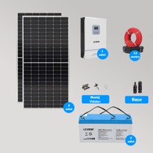 Cks Enerji 3kW Hazır Solar Paket Kolay Kurulum (MİNİMUM PAKET)